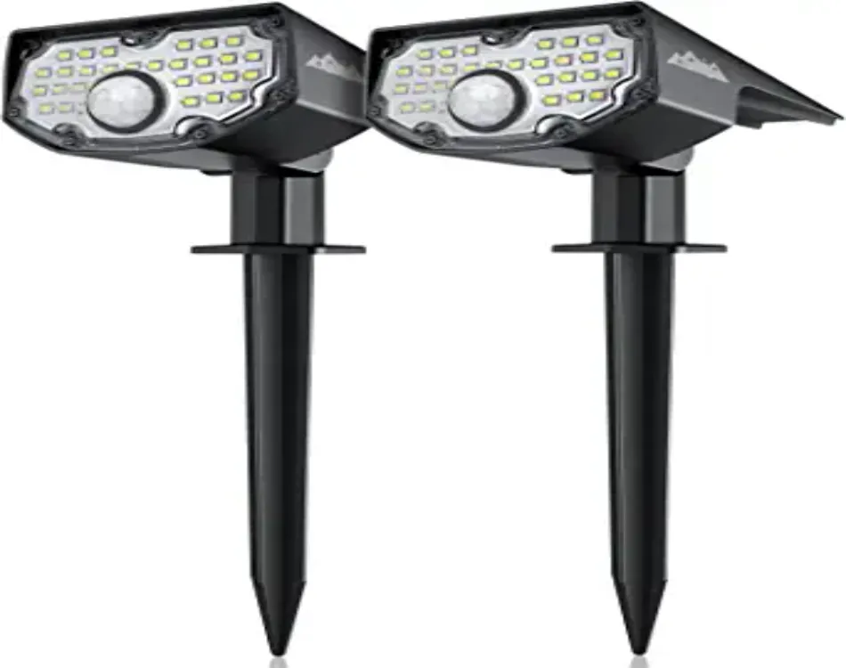 Aloftsun Motion Sensor Solar Spotlights